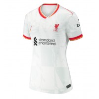 Camisa de Futebol Liverpool Federico Chiesa #14 Equipamento Alternativo Mulheres 2024-25 Manga Curta